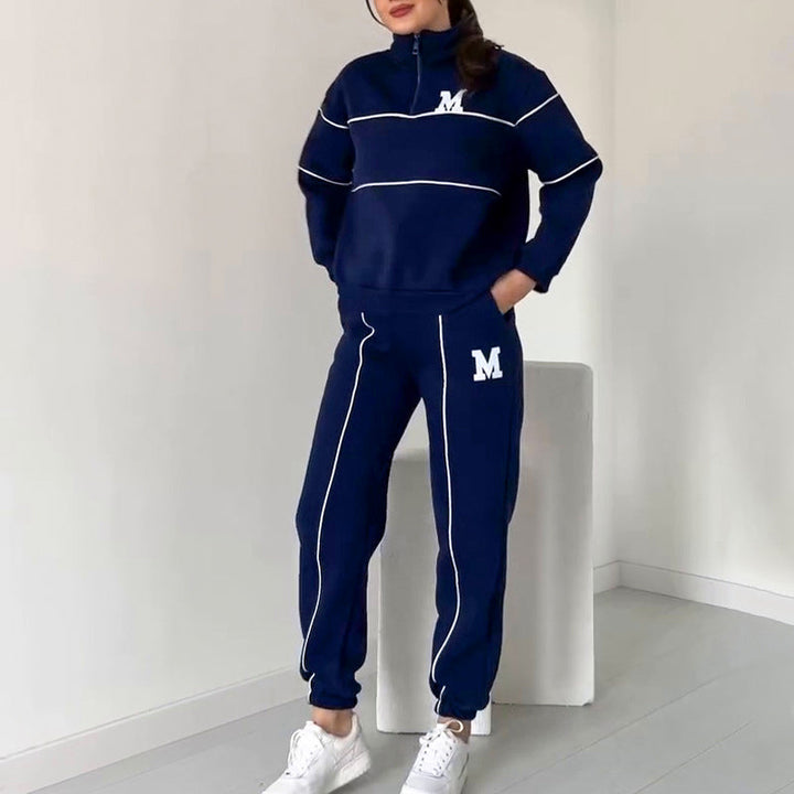 Rilena – con rayas laterales de sudadera, conjunto de dos piezas