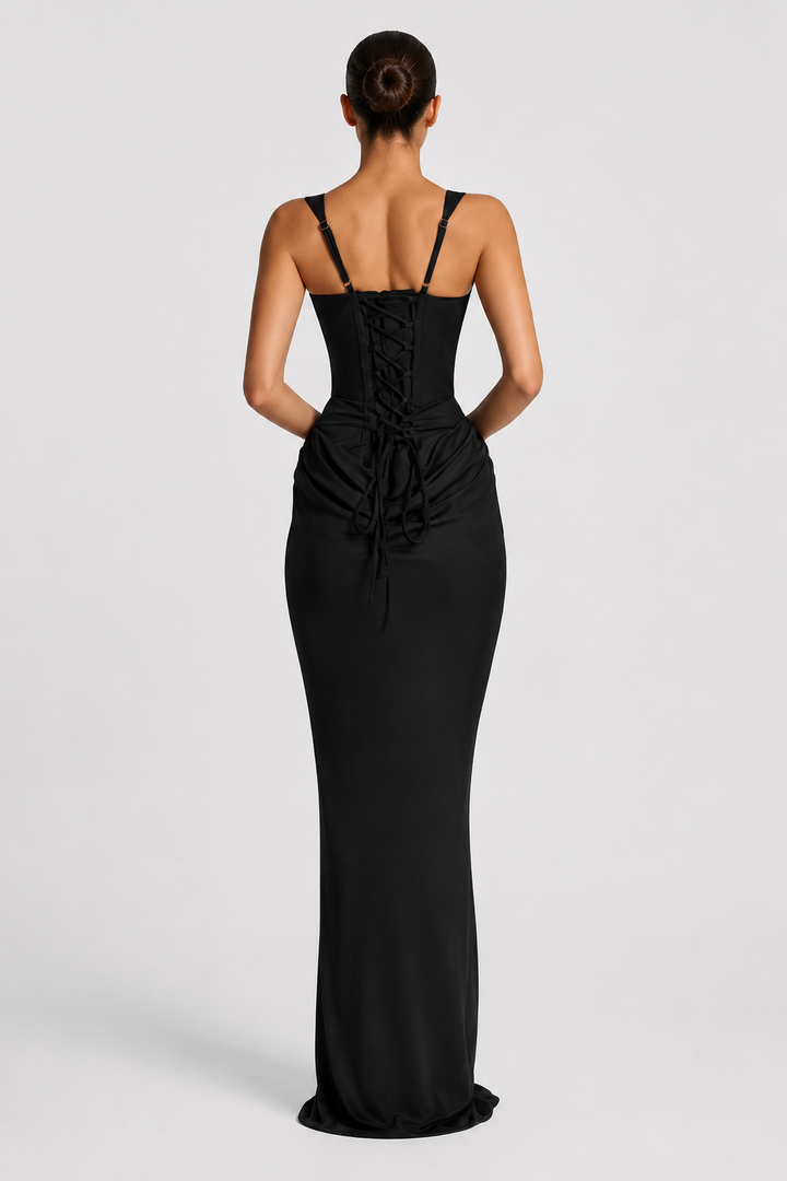 Rheva – Con corsé, vestido maxi