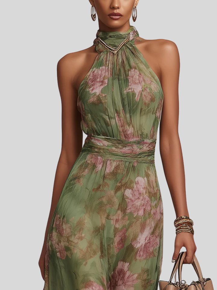 Nivara – De tirantes con estampado floral vestido