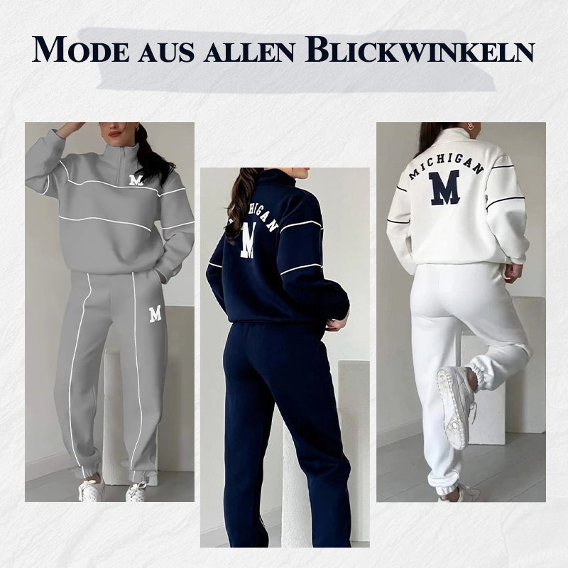 Rilena – con rayas laterales de sudadera, conjunto de dos piezas