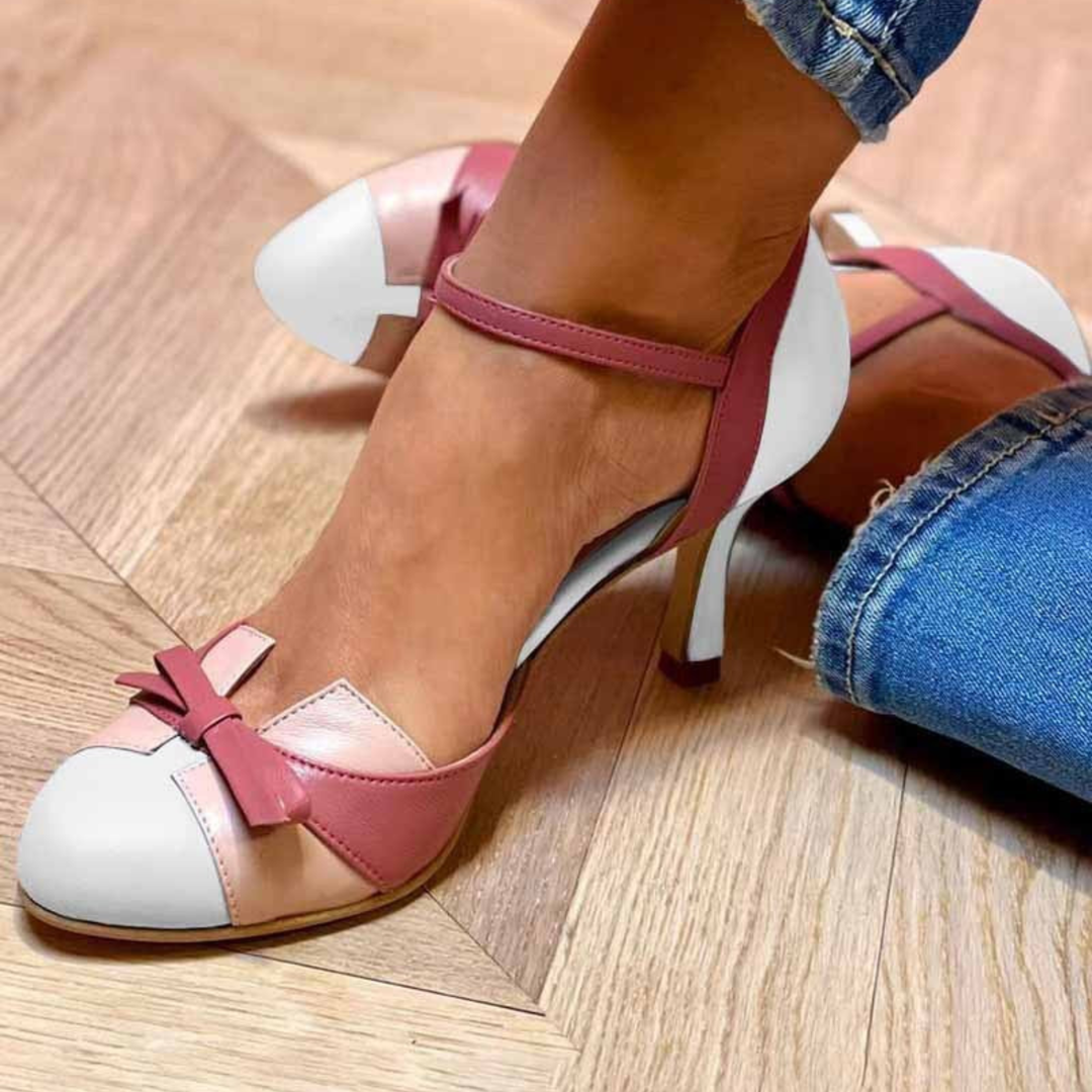 Kelira – sandalias con lazo bicolor