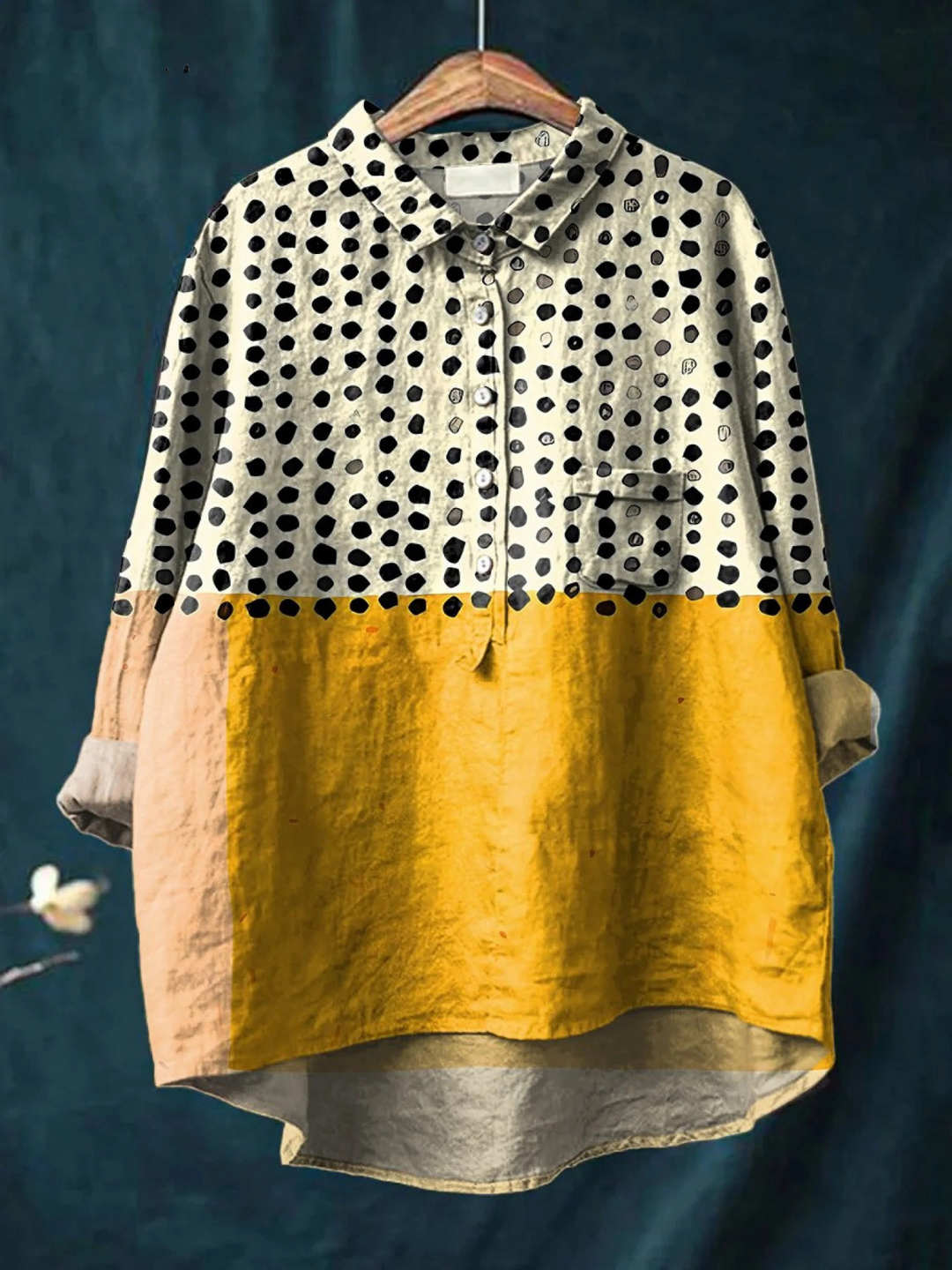 Elyra – Corte relajado, tejido ligero, camisa
