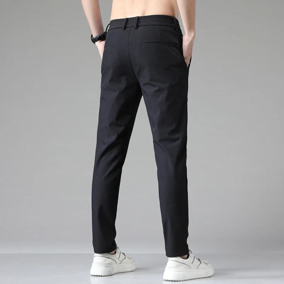 Cintura elástica y stretch en 4 direcciones, pantalones