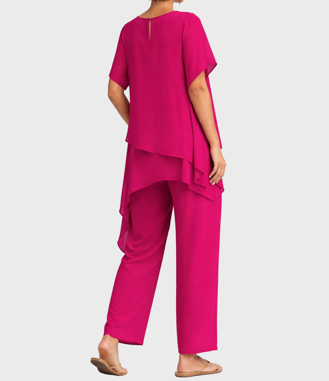 Conjunto de pantalones palazzo