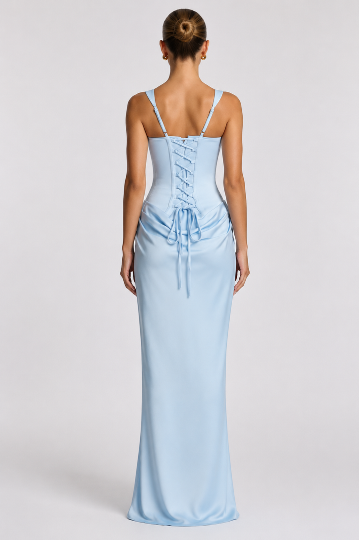 Rheva – Con corsé, vestido maxi