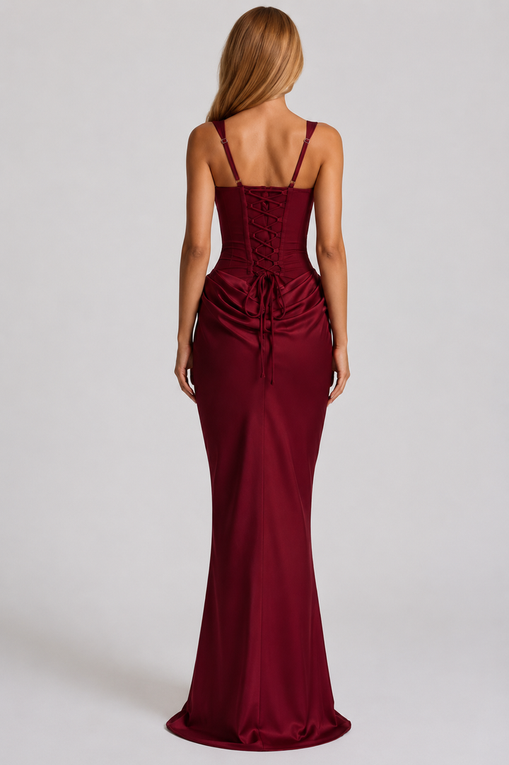 Rheva – Con corsé, vestido maxi