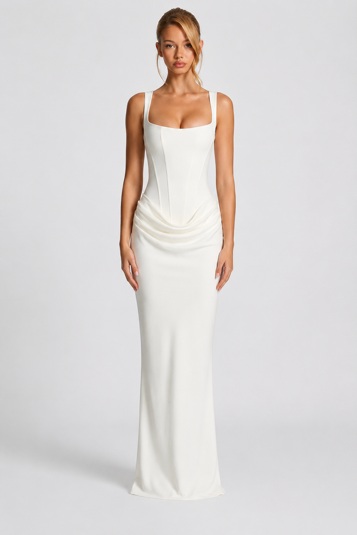 Rheva – Con corsé, vestido maxi