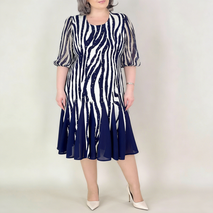 Rilena – manga de malla de punto vestido