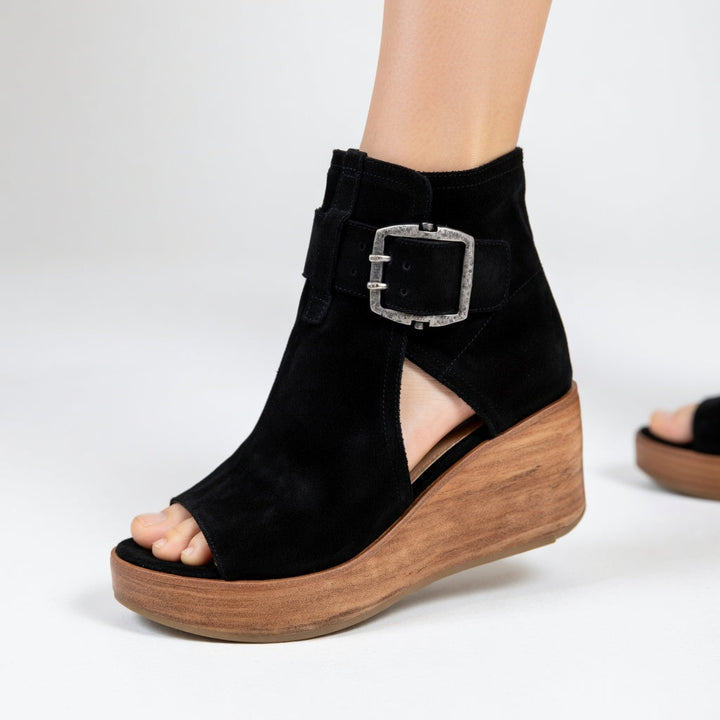 Mireli – Cuña abierta en botines de tobillo