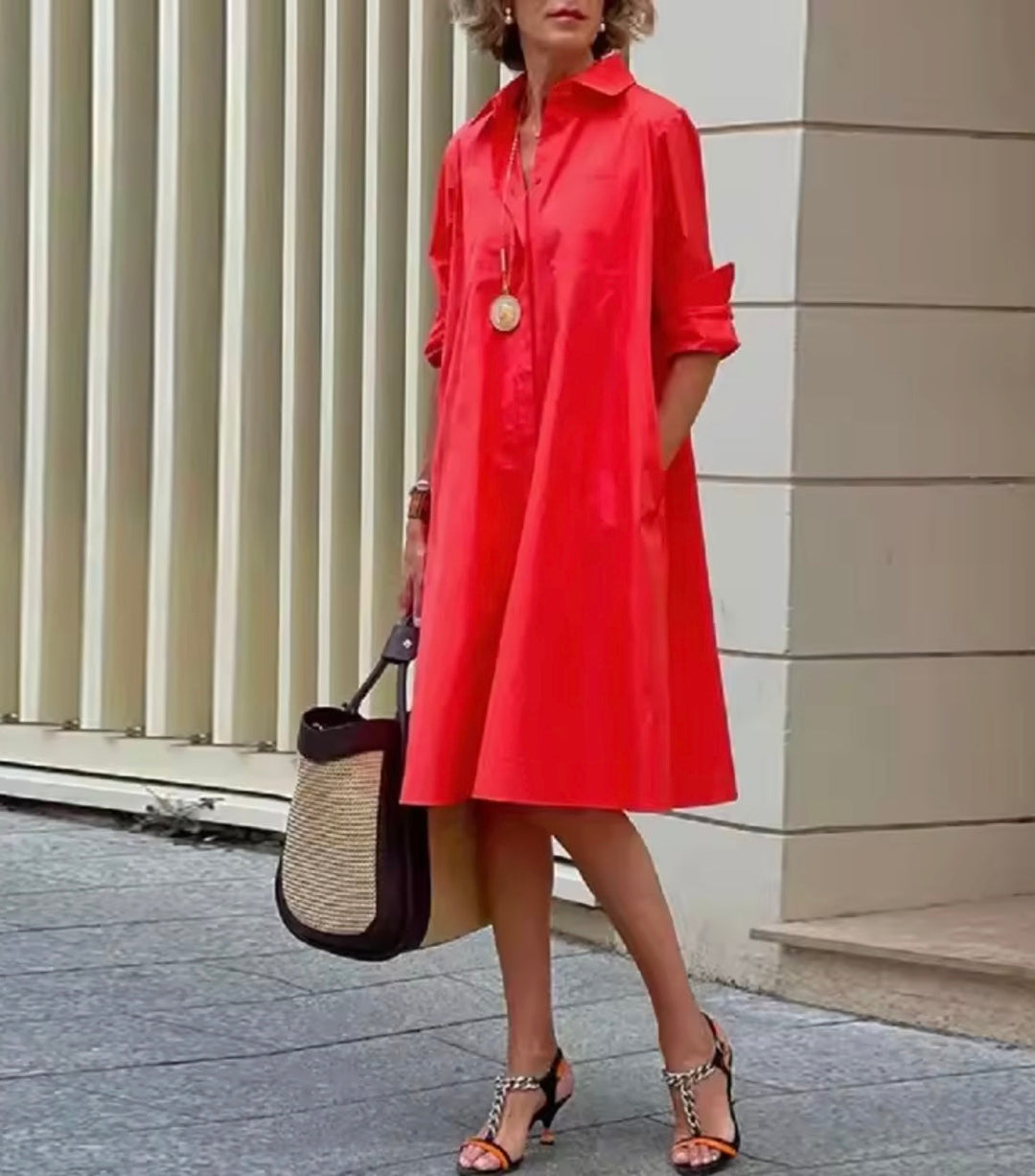 Mirevi – Vestido acampanado