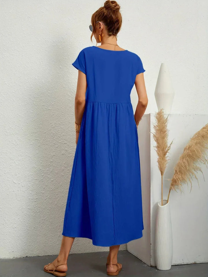 Calira – Midi de algodón vestido