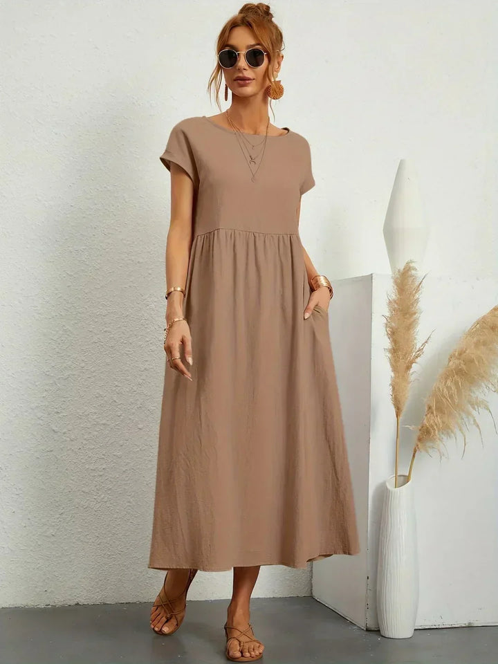 Calira – Midi de algodón vestido