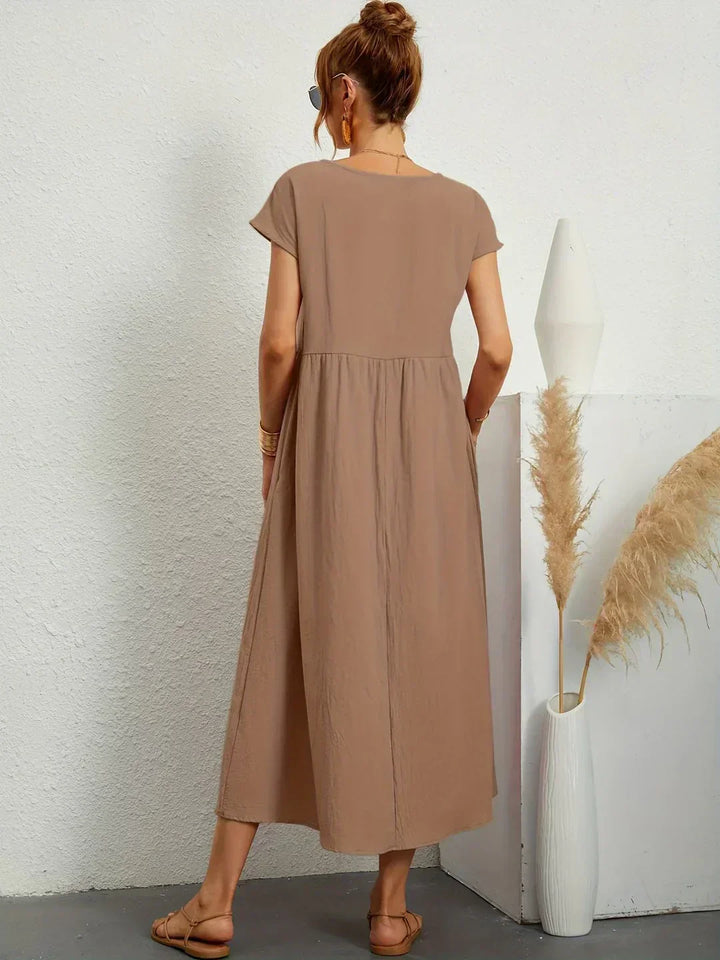 Calira – Midi de algodón vestido