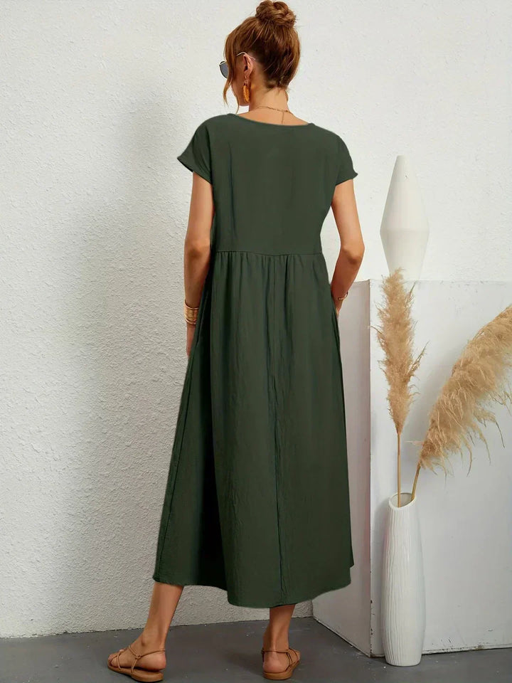 Calira – Vestido midi de algodón