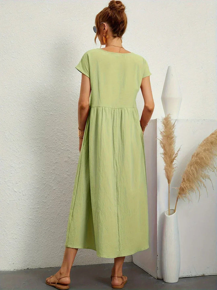 Calira – Midi de algodón vestido