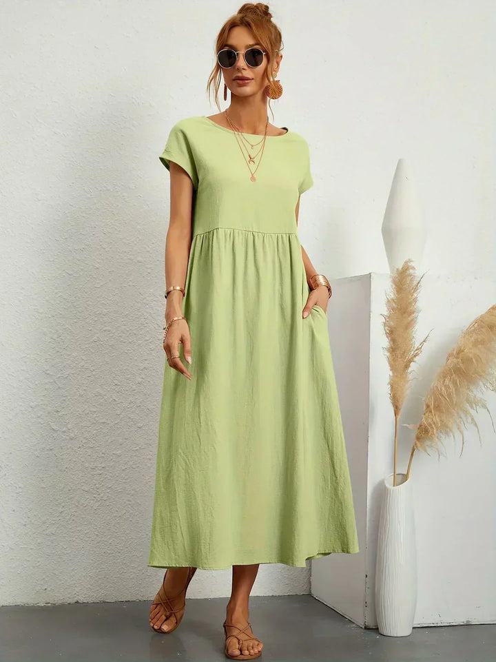 Calira – Midi de algodón vestido