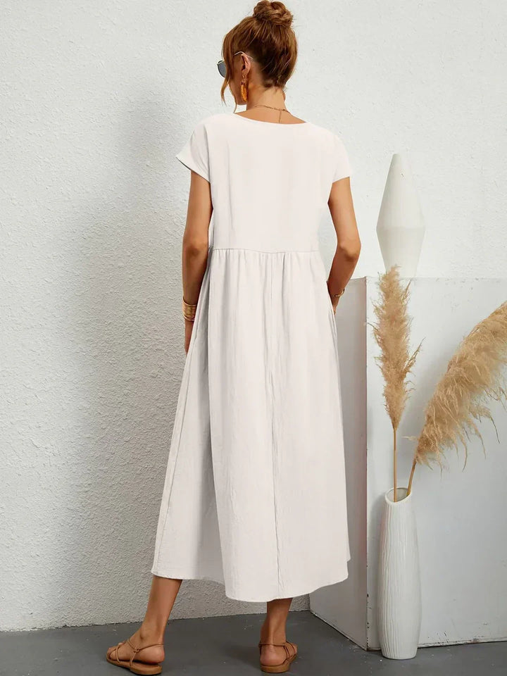 Calira – Midi de algodón vestido