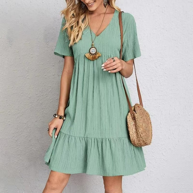 Nivara – Con volantes, tejido plano, vestido