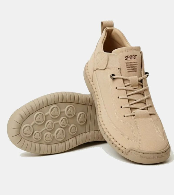 Kevara – Punta ancha de cuero, zapatos