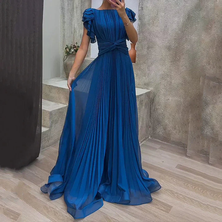 Vesara – Vestido plisado de noche