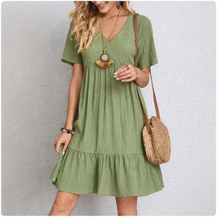 Nivara – Con volantes, tejido plano, vestido