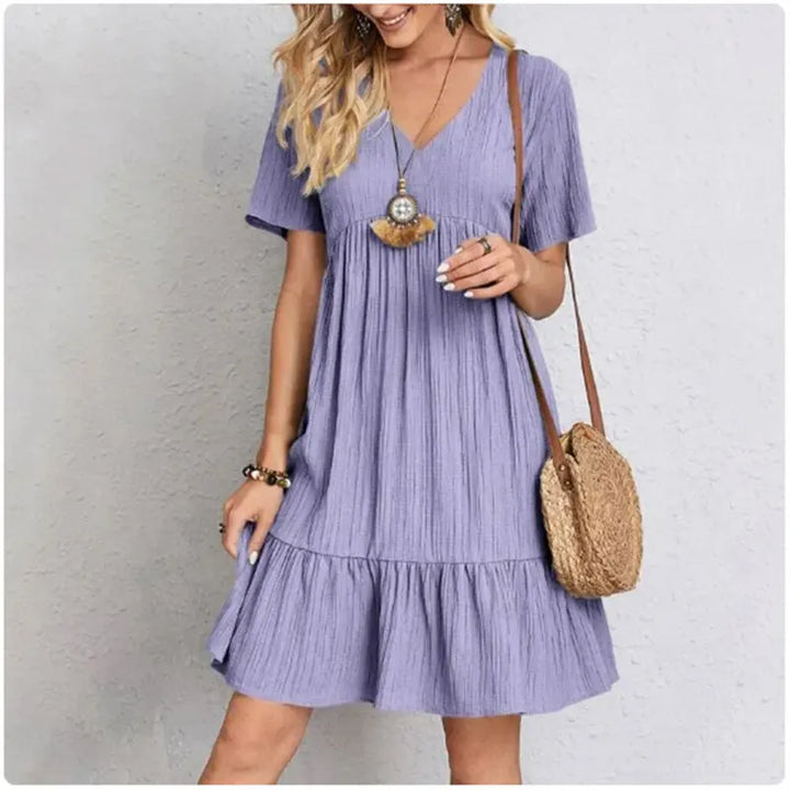 Nivara – Con volantes, tejido plano, vestido