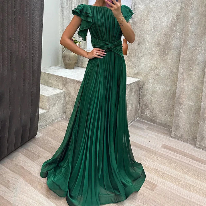 Vesara – Vestido plisado de noche