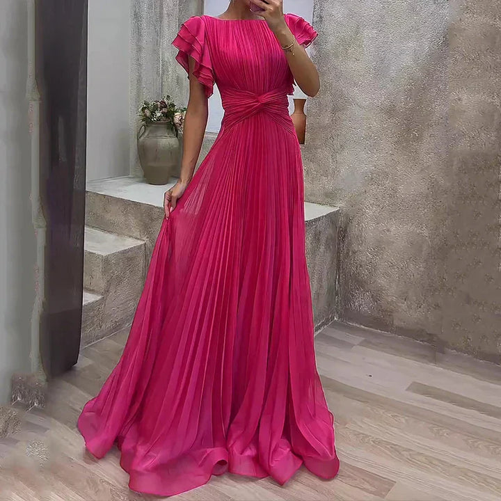 Vesara – Vestido plisado de noche