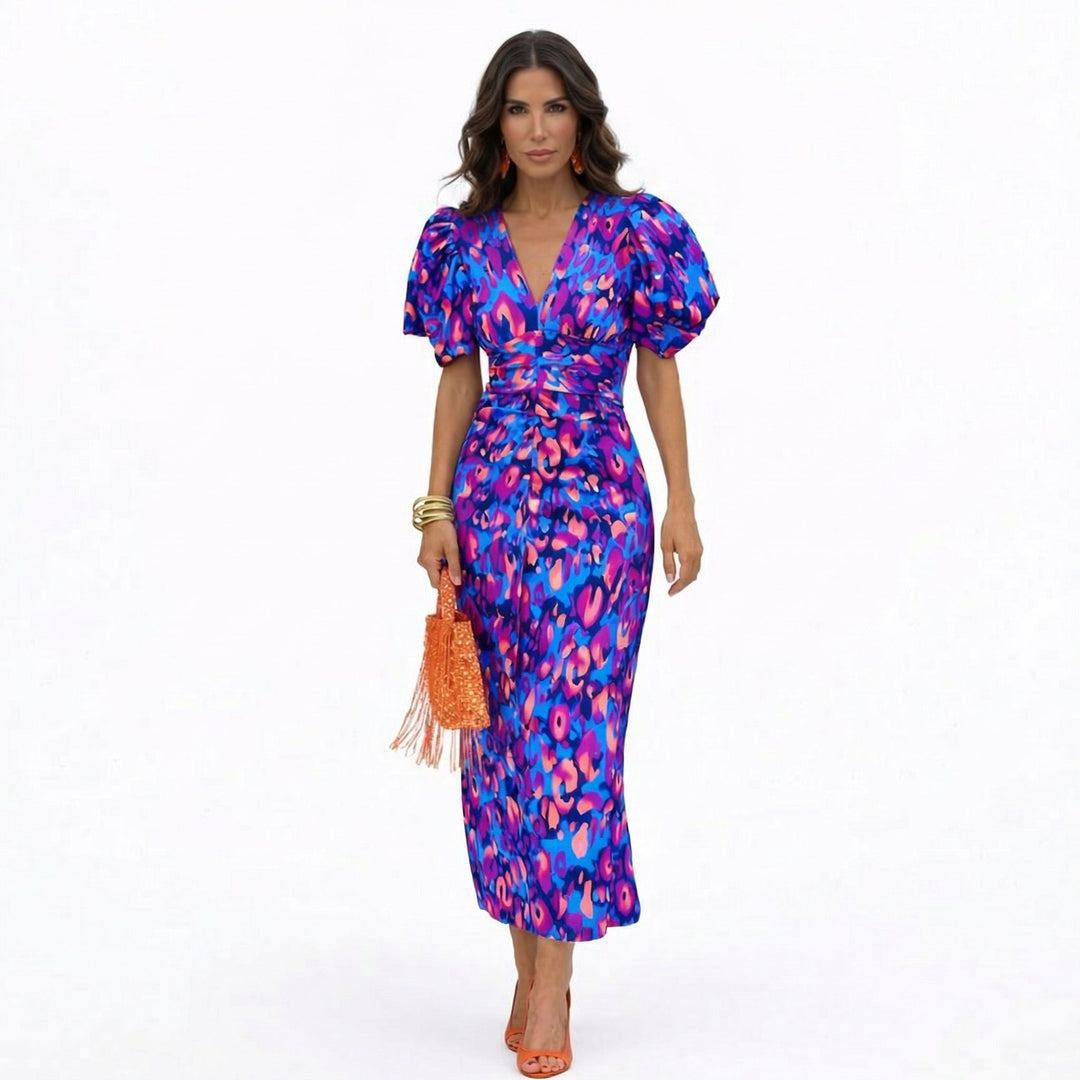 Mireli – Mangas abullonadas de verano, vestido