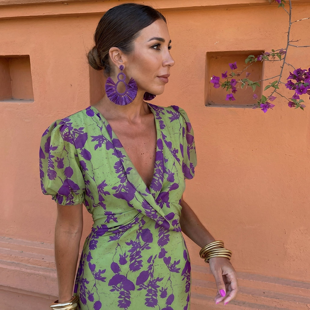Mireli – Mangas abullonadas de verano, vestido