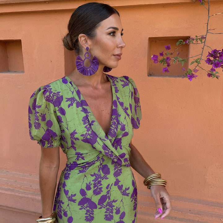 Mireli – Mangas abullonadas de verano, vestido