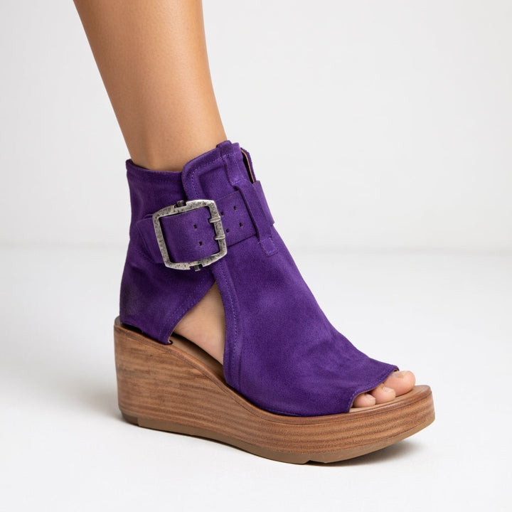 Mireli – Cuña abierta en botines de tobillo