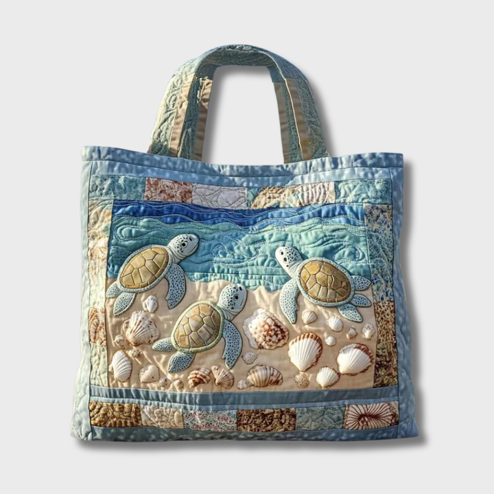 Novira – Ondas de puntos en tela, bolsa