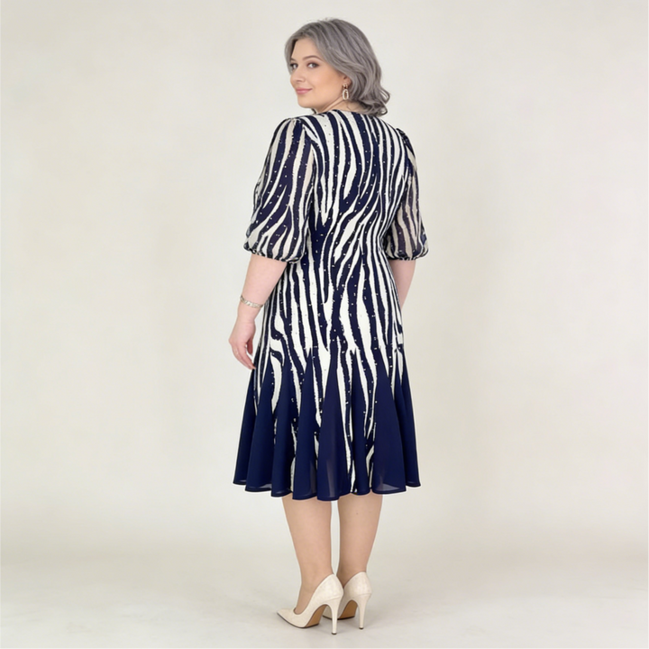 Rilena – manga de malla de punto vestido