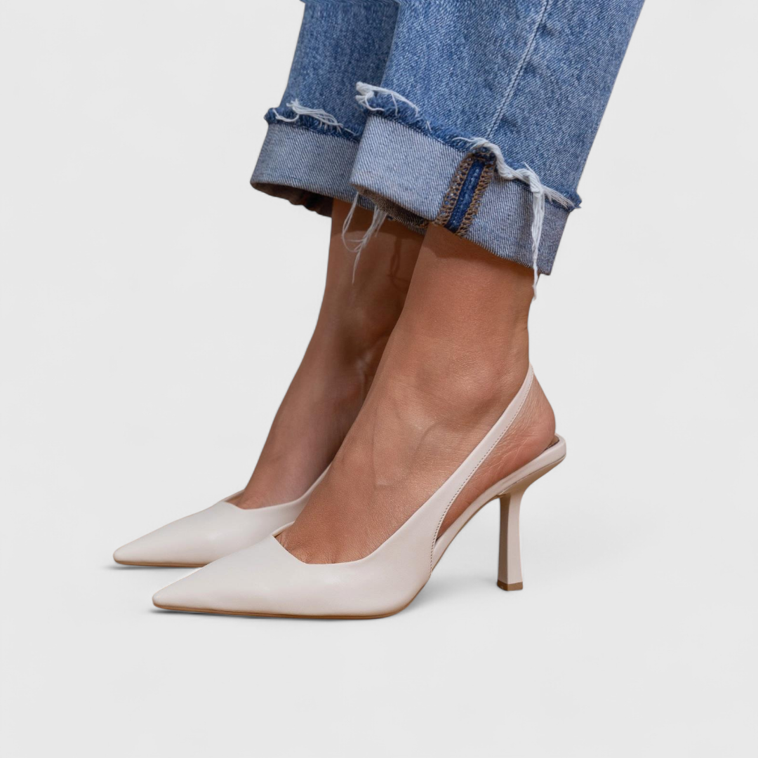 Kalira – Con correa, estampado de leopardo, tacones