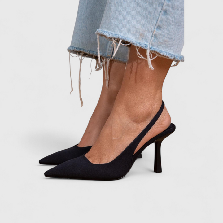 Kalira – Con correa, estampado de leopardo, tacones
