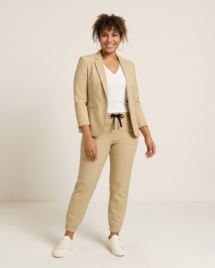 Traje estructurado ligero
