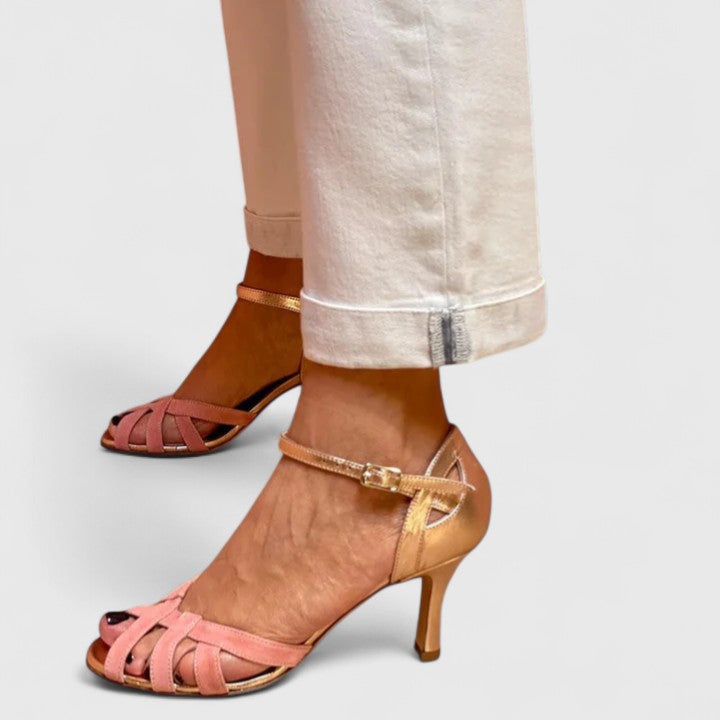 Orlise – tacones trenzados a mano