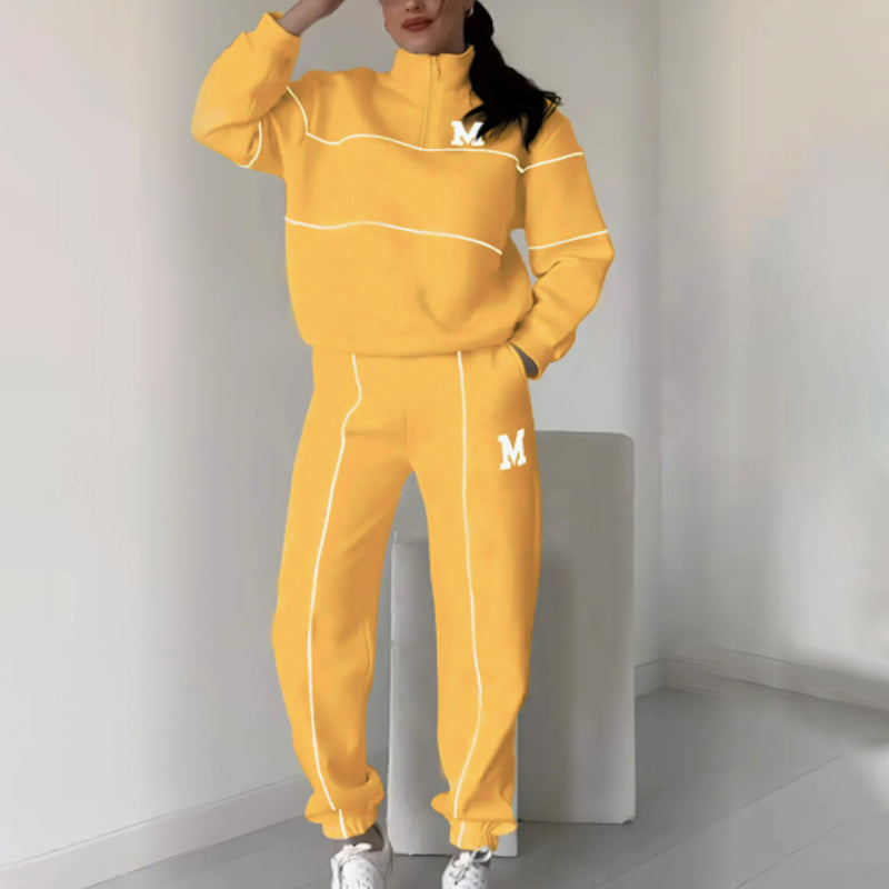 Rilena – con rayas laterales de sudadera, conjunto de dos piezas