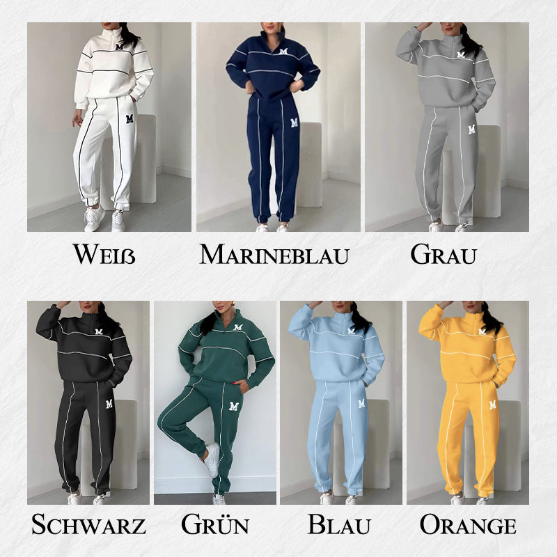 Rilena – con rayas laterales de sudadera, conjunto de dos piezas