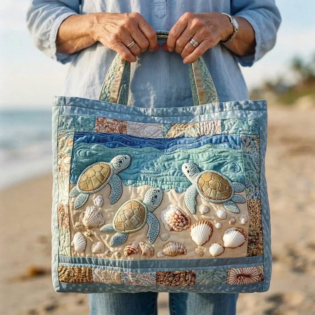 Novira – Ondas de puntos en tela, bolsa