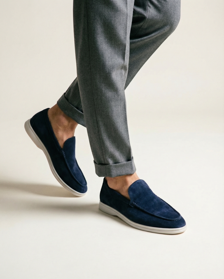 Mocasines de gamuza