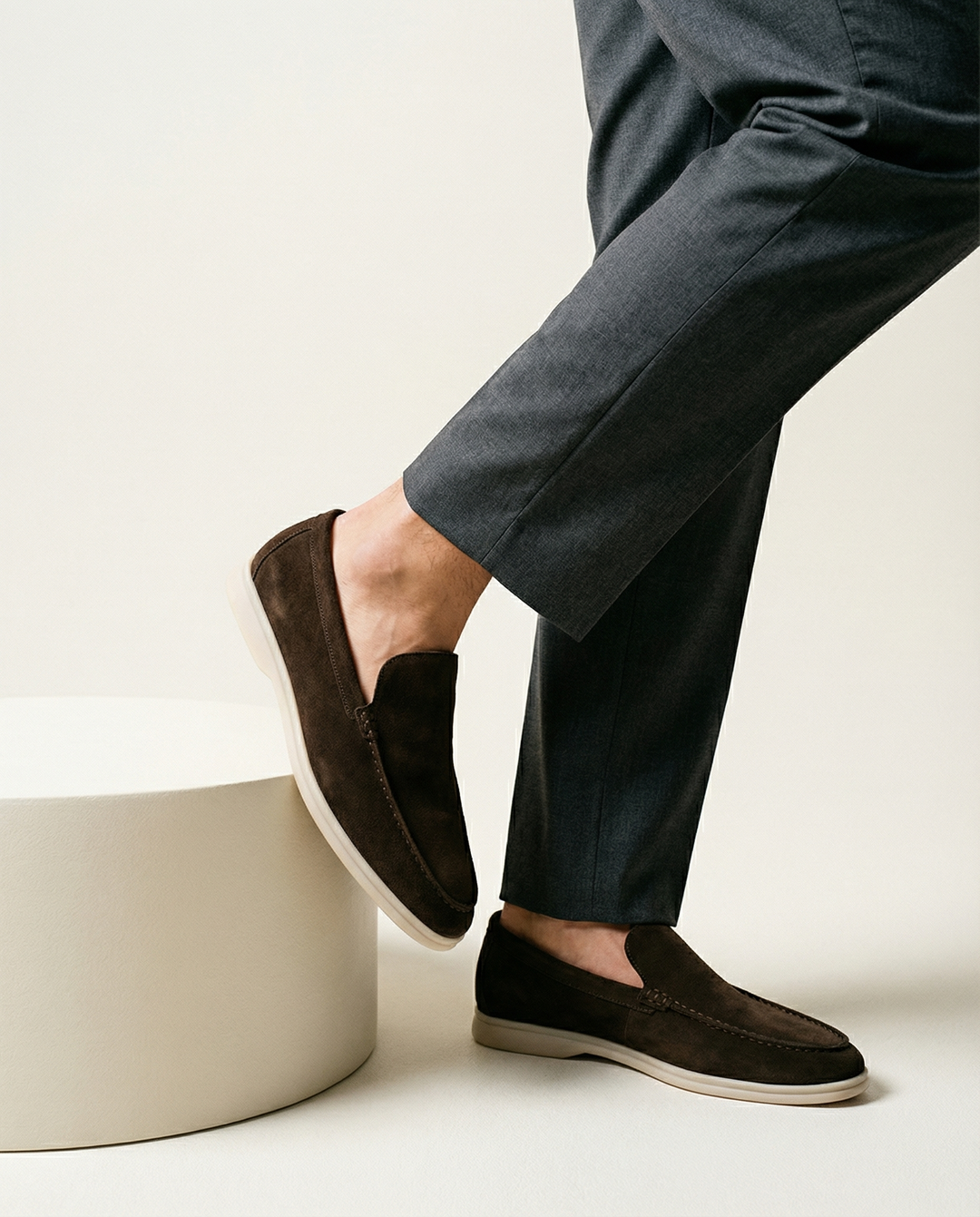 Mocasines de gamuza