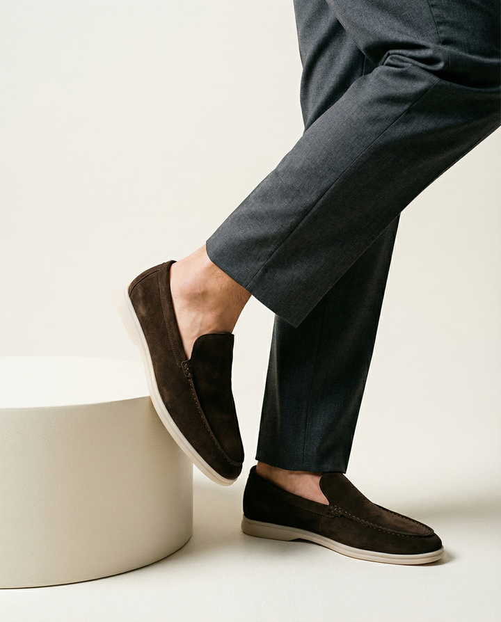 Mocasines de gamuza