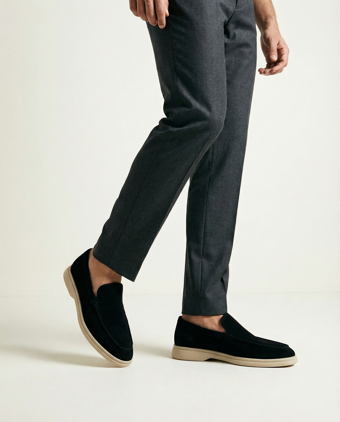 Mocasines de gamuza