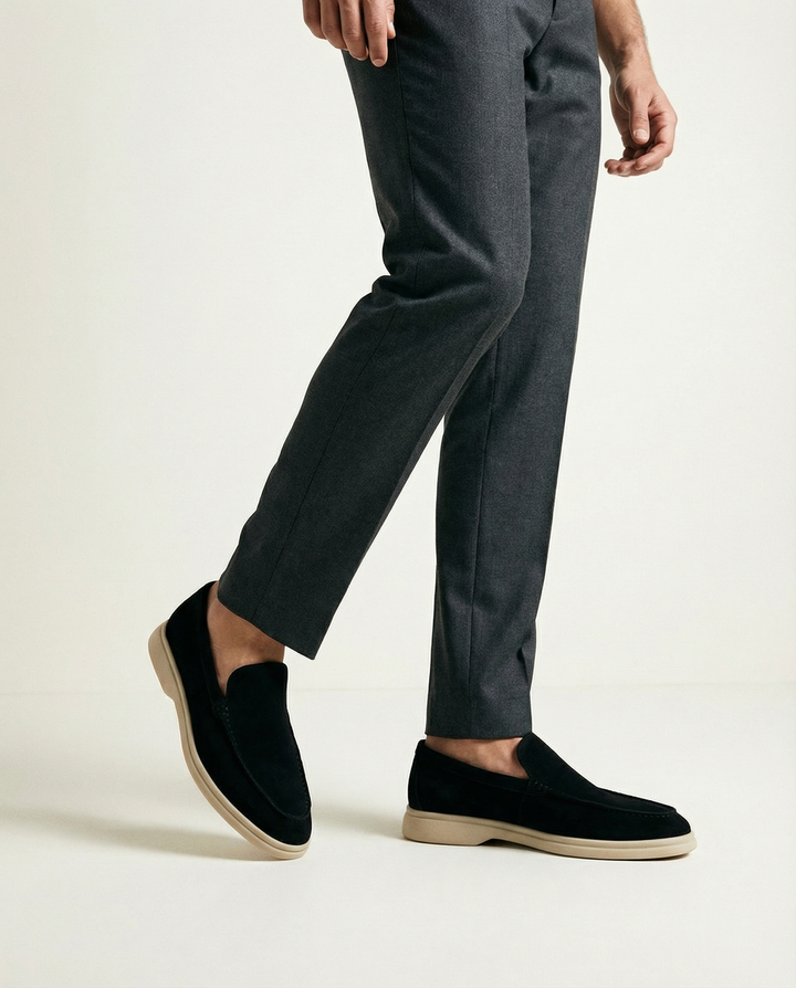 Mocasines de gamuza