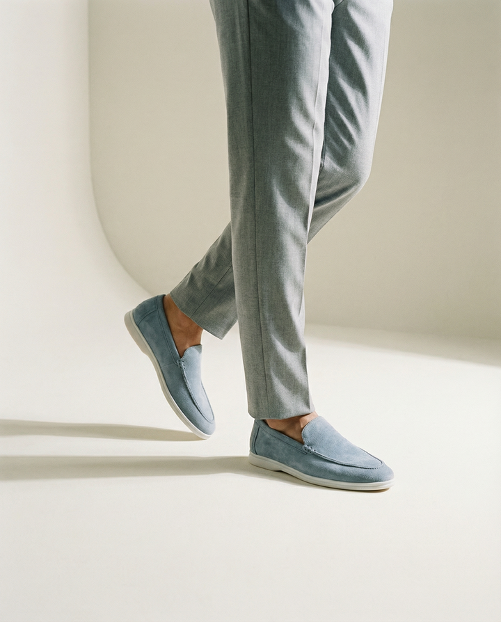 Mocasines de gamuza