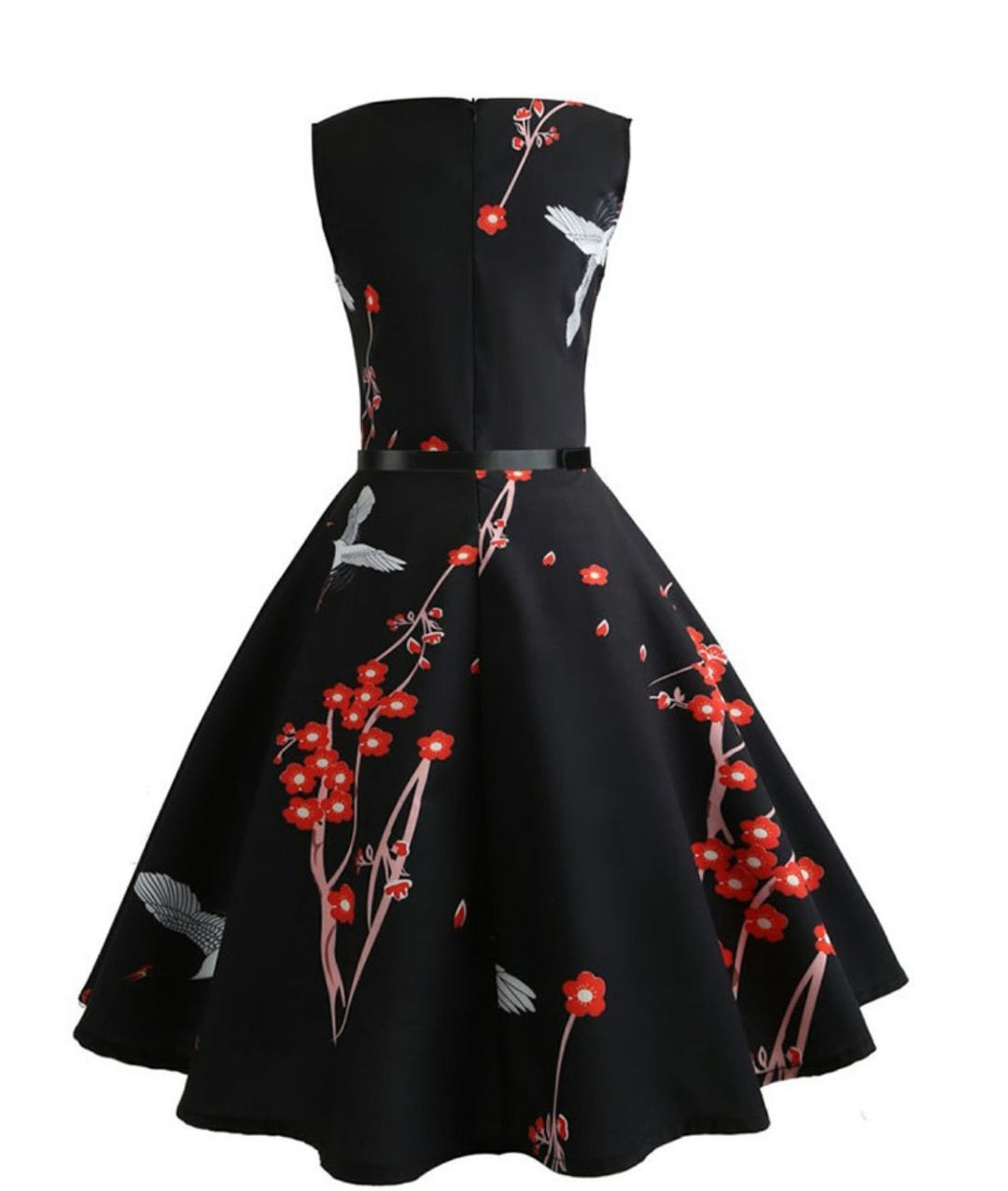 Nalise – Con cinturón de jersey elástico, vestido