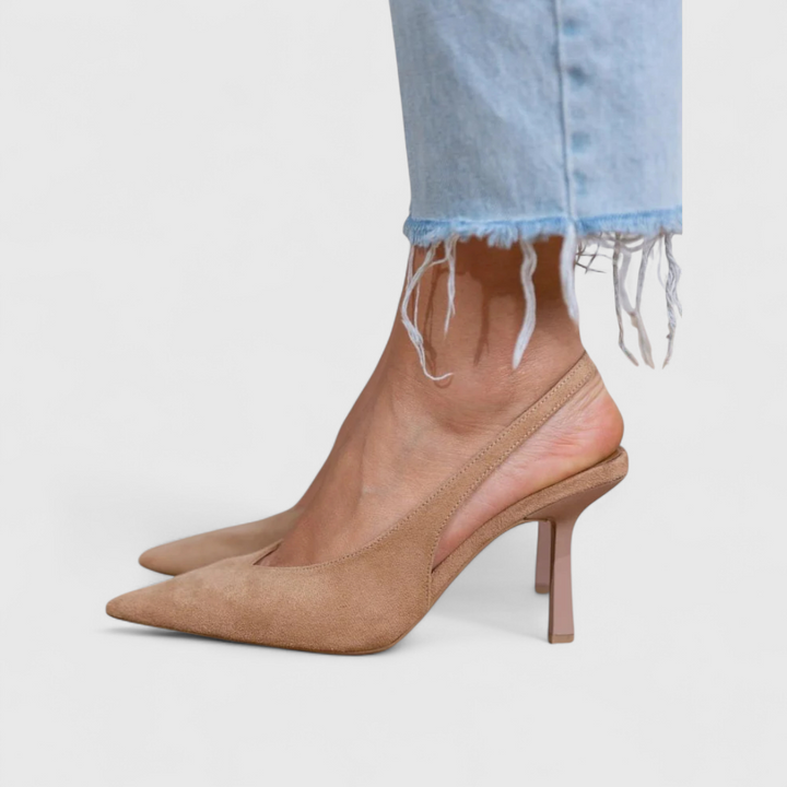 Kalira – Con correa, estampado de leopardo, tacones